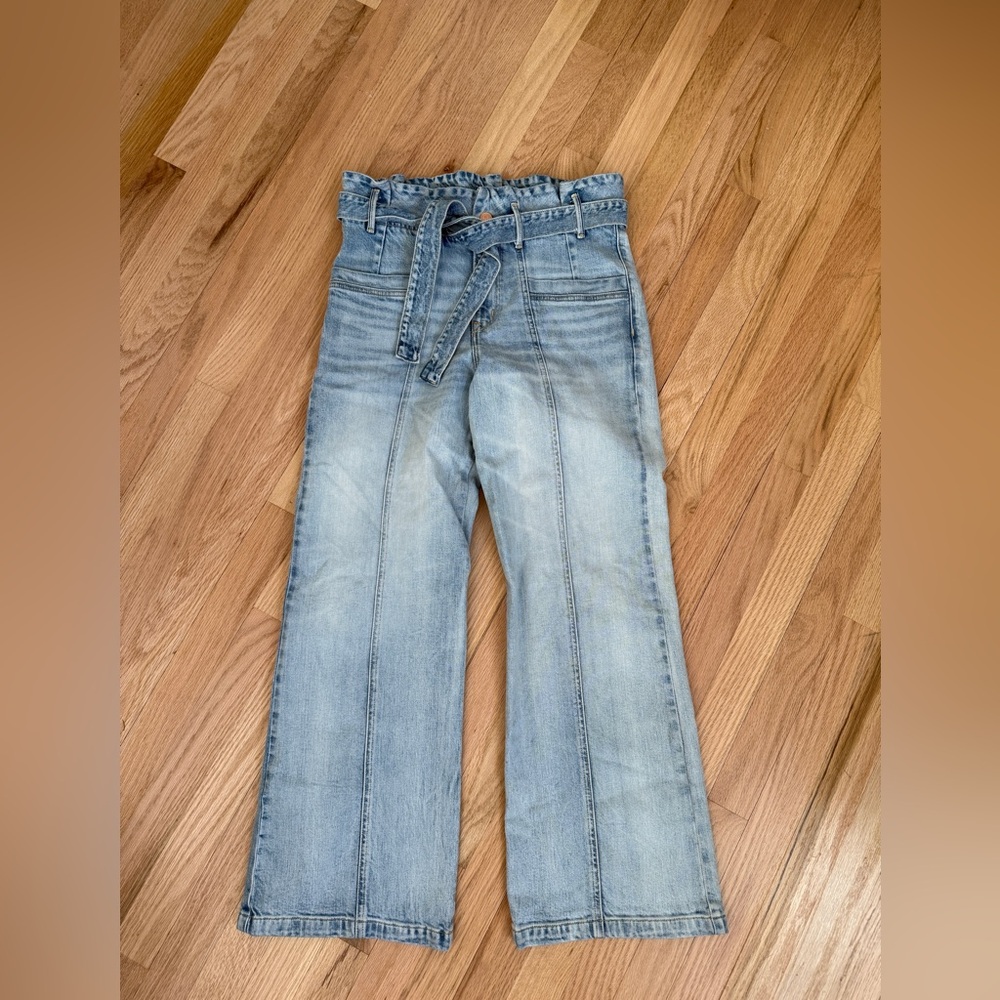 Porter Blue Women's Light Blue Wide-Leg Jeans - Picture 3 of 7